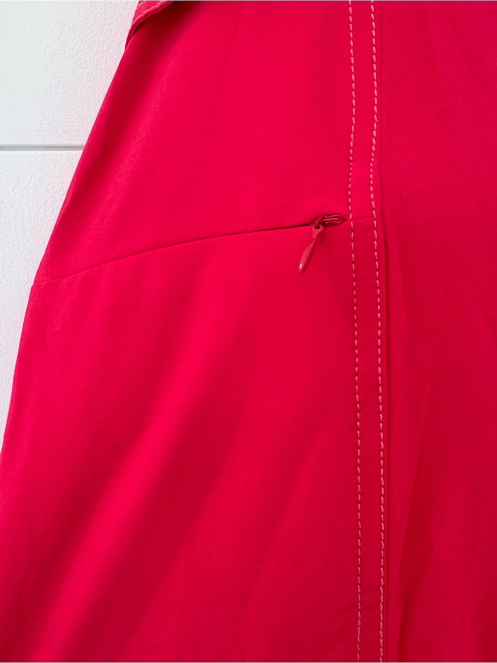 Athleta Pink Halter Midi Dress 12 Tall Built In Bra Pocket Active Travel - Picture 11 of 14